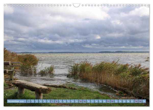 Produktbild: Stralsund und die Boddenlandschaft (Wandkalender 2026 DIN A3 quer), CALVENDO Monatskalender