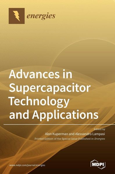 Produktbild: Advances in Supercapacitor Technology and Applications