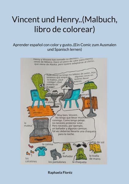 Produktbild: Vincent und Henry..(Malbuch, libro de colorear)