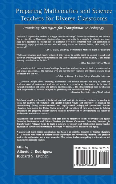 Produktbild: Preparing Mathematics and Science Teachers for Diverse Classrooms
