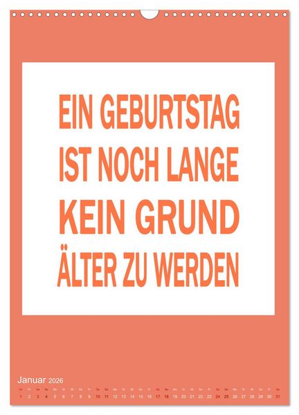 Produktbild: Memo an mich (Wandkalender 2026 DIN A3 hoch), CALVENDO Monatskalender
