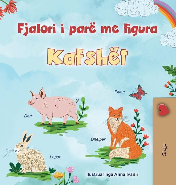 Produktbild: First Picture Dictionary - Animals (Albanian Children's Book)