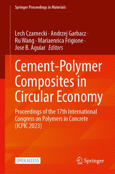 Produktbild: Concrete-Polymer Composites in Circular Economy