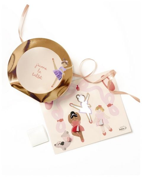 Produktbild: FOLIA Bastelartikel DIY Laterne Tiny Dancers, inkl. 1 LED-Licht und Batterien