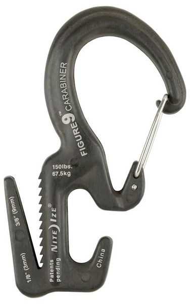 Produktbild: NITE Ize NI-C9L-02-01 Karabiner Figure9 Large 116mm x 56mm x 13mm 1St.