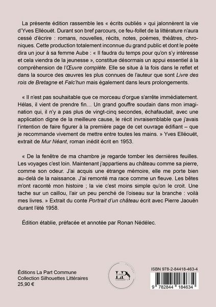 Produktbild: Permanence signes textes inedit
