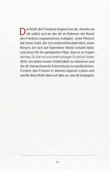 Produktbild: Die Kraft des Friedens