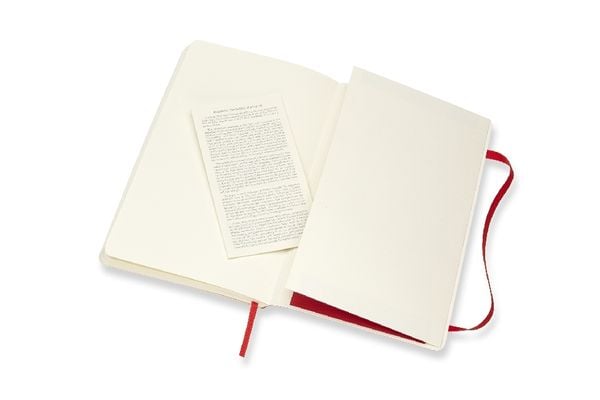 Produktbild: MOLESKINE NOTIZBUCH L/A5, BLANKO, SOFT COVER, SCHARLACHROT