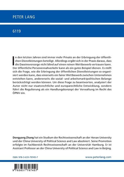 Produktbild: Bessere Daseinsvorsorge durch Regulierung im Bereich des &Ouml;PNV