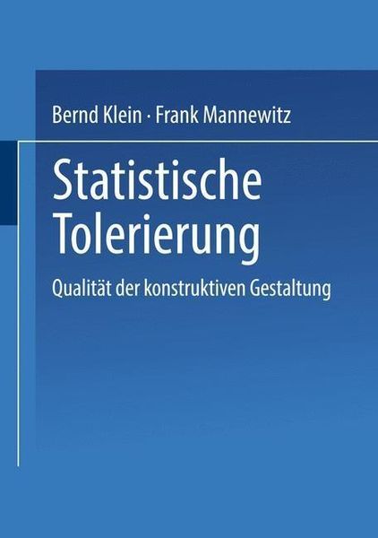 Produktbild: Statistische Tolerierung