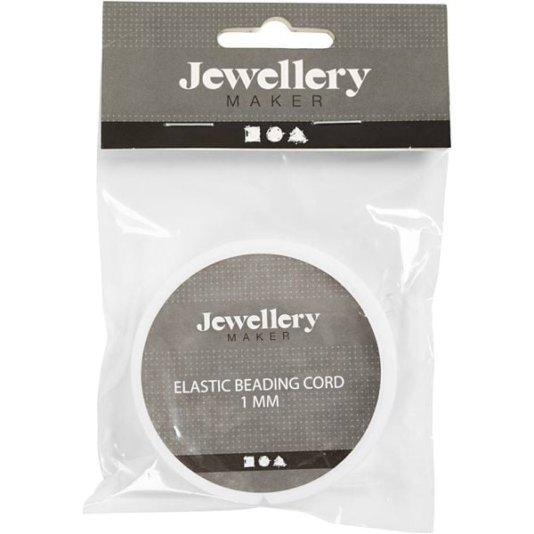 Produktbild: Creativ Company Elastische Schnur, rund, Dicke 1 mm, 10 m, 1 Rolle