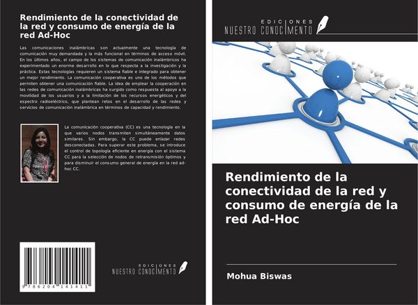 Produktbild: Rendimiento de la conectividad de la red y consumo de energ&iacute;a de la red Ad-Hoc
