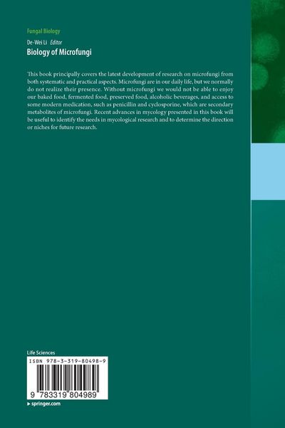 Produktbild: Biology of Microfungi