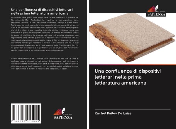 Produktbild: Una confluenza di dispositivi letterari nella prima letteratura americana