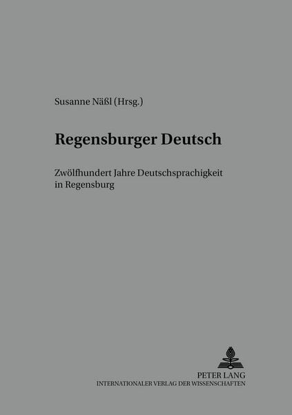 Produktbild: Regensburger Deutsch