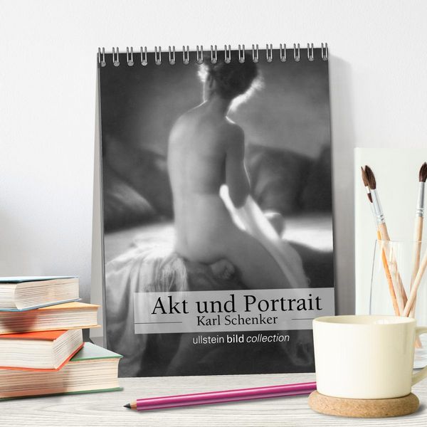 Produktbild: Akt und Portrait - Karl Schenker (Tischkalender 2026 DIN A5 hoch), CALVENDO Monatskalender