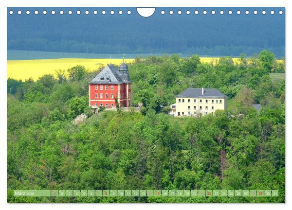 Produktbild: Rund um P&ouml;&szlig;neck - Im Saale-Orla-Kreis (Wandkalender 2026 DIN A4 quer), CALVENDO Monatskalender
