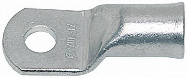 Produktbild: Klauke 706F10 706F10 Rohrkabelschuh 180&deg; M10 50mm&sup2; Loch-&Oslash;: 10.5mm 1St.