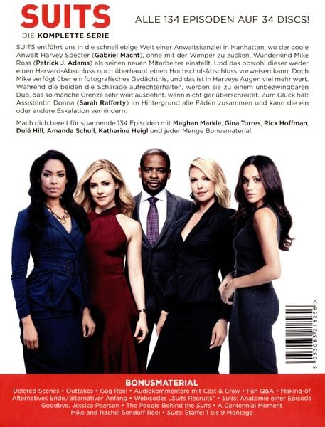 Suits - Die komplette Serie [34 BRs]