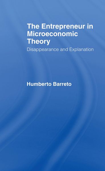 Produktbild: The Entrepreneur in Microeconomic Theory