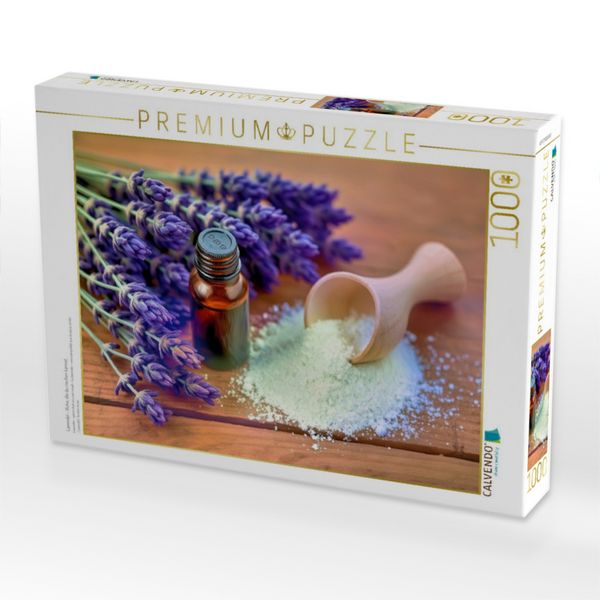 Produktbild: CALVENDO Puzzle Lavendel - Ruhe, die du riechen kannst. | 1000 Teile Lege-Gr&ouml;&szlig;e 64x48cm Foto-Puzzle f&uuml;r gl&uuml;ckliche Stunden