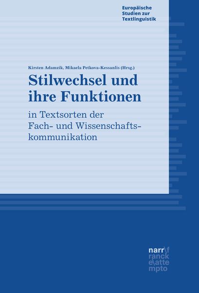 Produktbild: Stilwechsel und ihre Funktionen in Textsorten der Fach- und Wissenschaftskommunikation