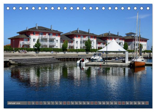 Produktbild: Zauberhaftes Boltenhagen (Tischkalender 2026 DIN A5 quer), CALVENDO Monatskalender