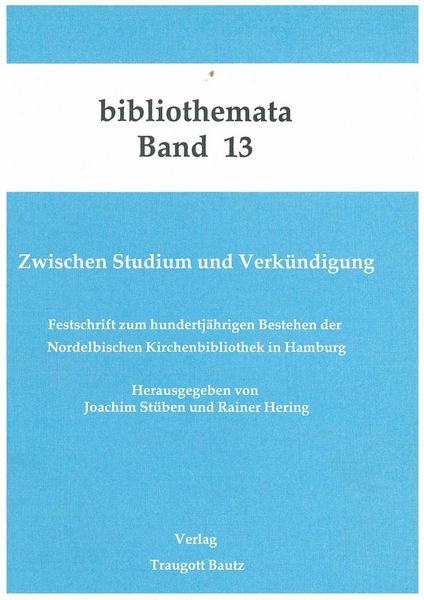 Produktbild: Zwischen Studium und Verk&uuml;ndigung