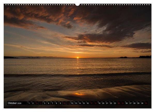 Produktbild: Skandinavische Horizonte (hochwertiger Premium Wandkalender 2026 DIN A2 quer), Kunstdruck in Hochglanz