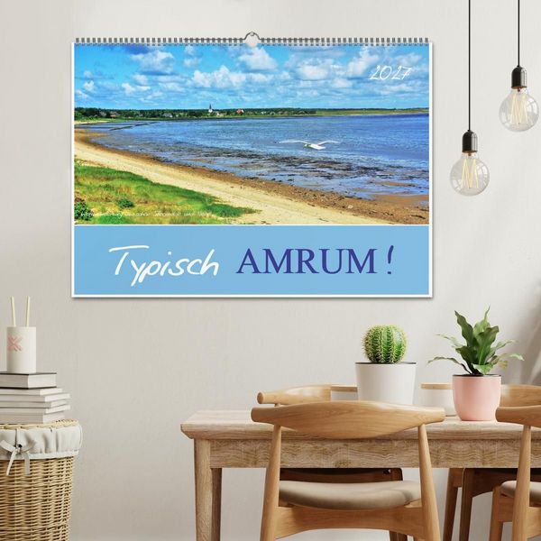 Produktbild: Typisch Amrum! (Wandkalender 2027 DIN A2 quer), CALVENDO Monatskalender