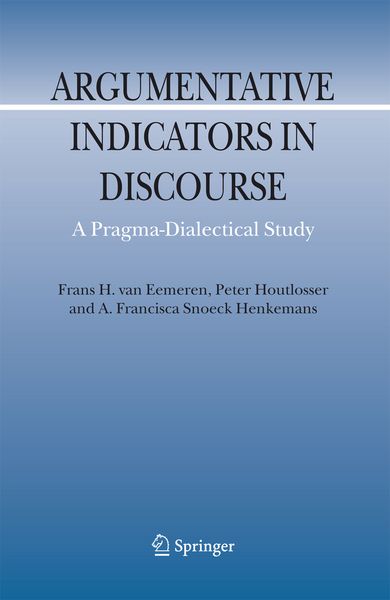 Produktbild: Argumentative Indicators in Discourse