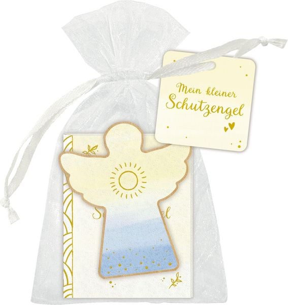 Produktbild: Holzengel mit B&uuml;chlein
