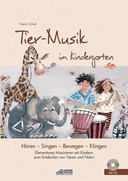 Tier-Musik im Kindergarten (inkl. CD)