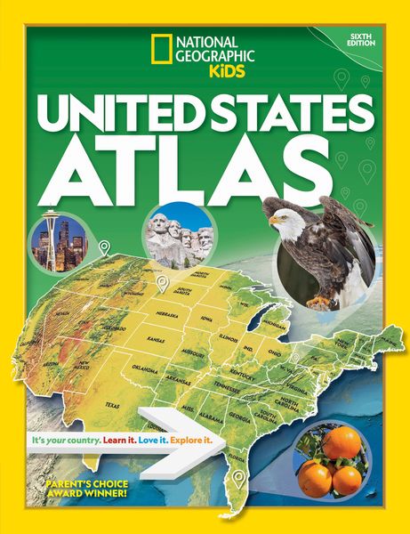 Produktbild: Kids, N: National Geographic Kids U.S. Atlas 2020, 6th Editi
