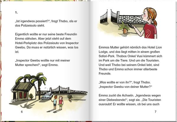 Produktbild: Thabo und Emma. Diebe im Safari-Park