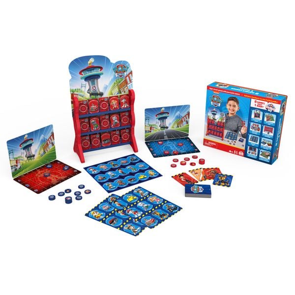 Produktbild: Spin Master Games - Paw Patrol: Games HQ - Spielesammlung mit 8 spa&szlig;igen Kinderspielklassikern f&uuml;r 2-4 Fellfreunde ab 4 Jahren