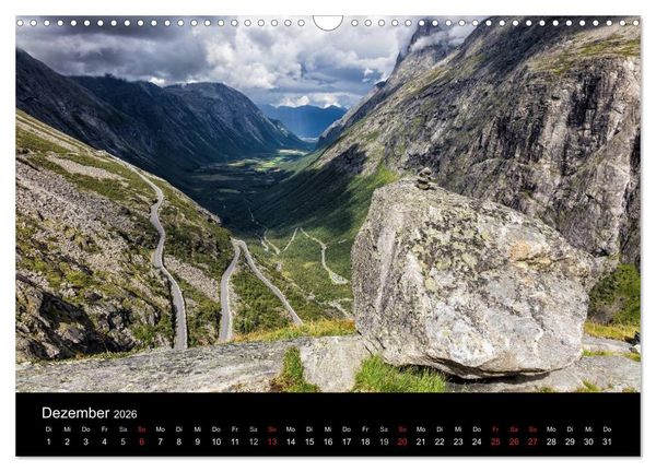 Produktbild: Norwegen - Unterwegs im Land der Berge, Trolle und Fjorde (Wandkalender 2026 DIN A3 quer), CALVENDO Monatskalender