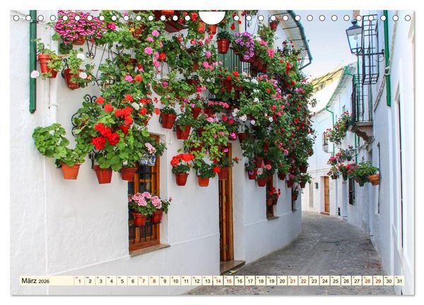 Produktbild: Idyllisches Andalusien (Wandkalender 2026 DIN A4 quer), CALVENDO Monatskalender