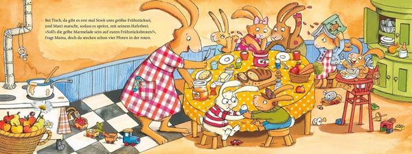Produktbild: Das gro&szlig;e Buch von den sieben kleinen Hasen