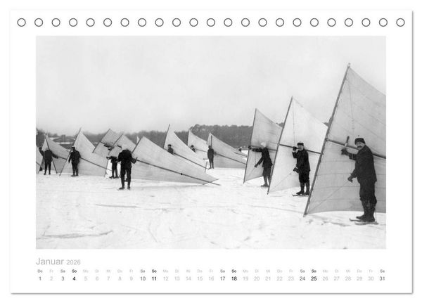 Produktbild: Unter Segeln und auf See (Tischkalender 2026 DIN A5 quer), CALVENDO Monatskalender