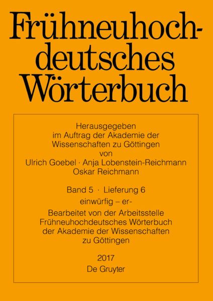 Produktbild: Einw&uuml;rfig &minus; er-
