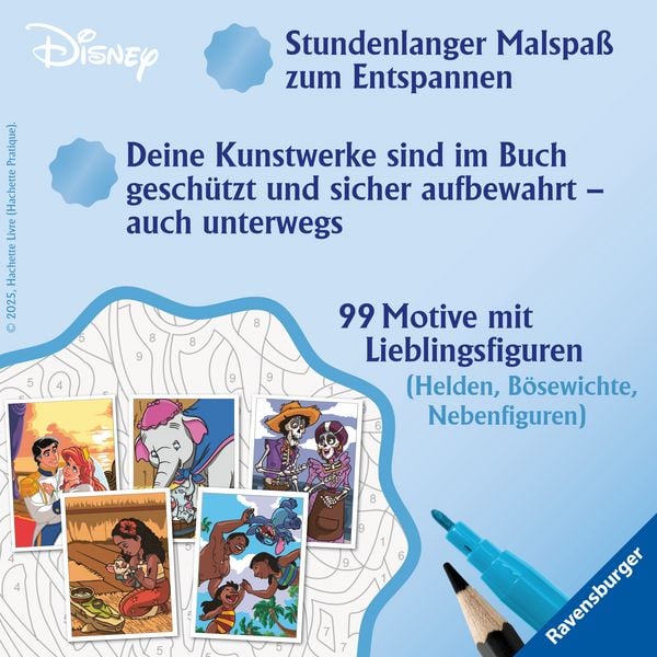 Produktbild: Disney - Malen nach Zahlen: Love Stories