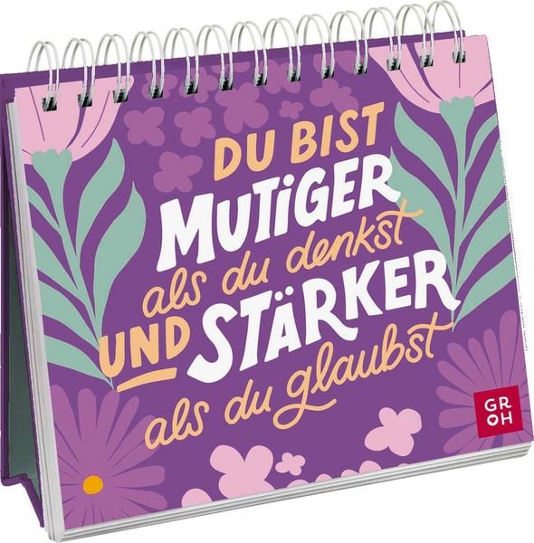 Produktbild: Du bist mutiger als du denkst und st&auml;rker als du glaubst