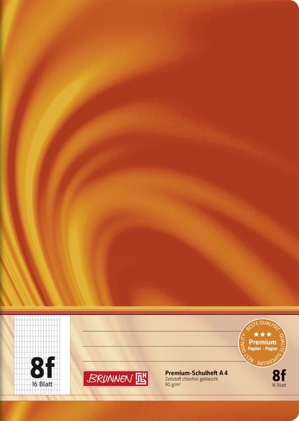 Produktbild: Brunnen SchulheftA4 Vivendi Lin 8f 16Bl