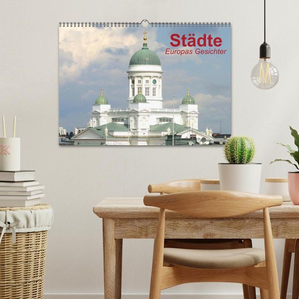 Produktbild: St&auml;dte &bull; Europas Gesichter (Wandkalender 2026 DIN A3 quer), CALVENDO Monatskalender