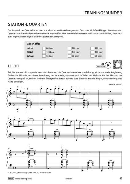 Produktbild: Piano Training Basic