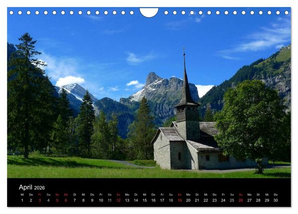 Produktbild: Die Welt der Berge (Wandkalender 2026 DIN A4 quer), CALVENDO Monatskalender
