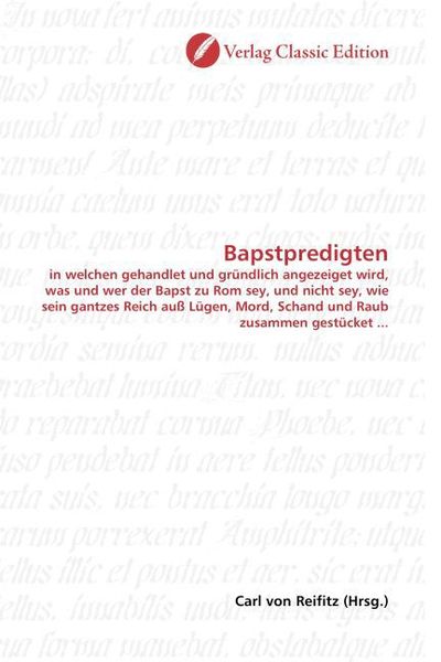 Produktbild: Bapstpredigten