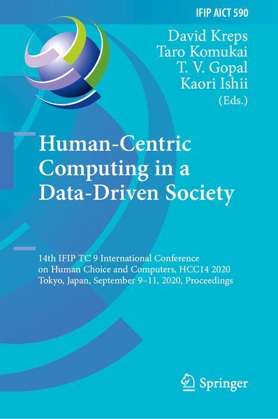 Produktbild: Human-Centric Computing in a Data-Driven Society