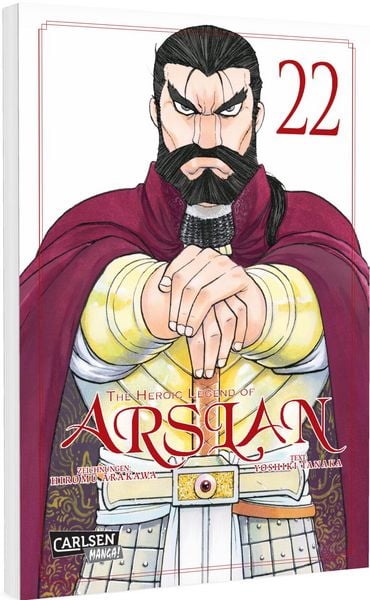 The Heroic Legend of Arslan 22, Taschenbuch von Hiromu Arakawa , Yoshiki Tanaka, Carlsen, 9783551808363